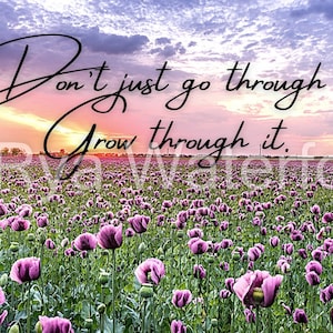 Grow Through It - Computer Wallpaper - Etsy