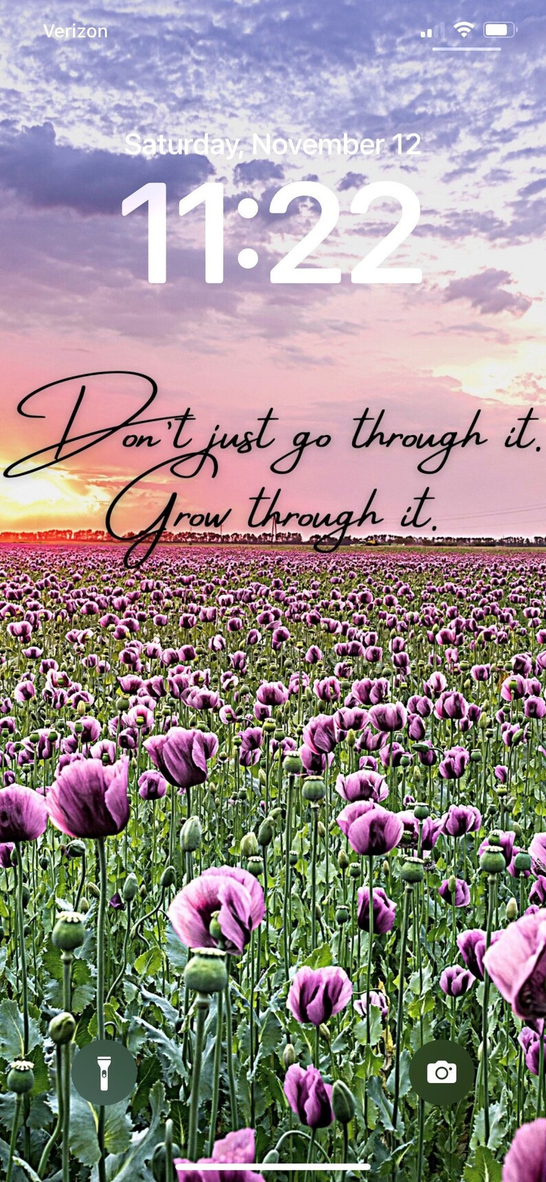 Grow Through It - Phone Wallpaper - Etsy
