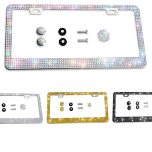Bling License Plate Etsy