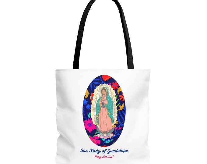 Our Lady of Guadalupe Virgin Tote Bag