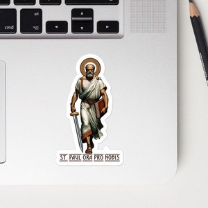 St. Paul, Ora Pro Nobis - Vinyl Sticker