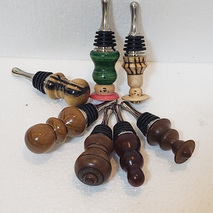 Tapón de botella de vino, vino de madera, tapón de botella de acero inoxidable, cubierta de botella de vino, tapa de botella de vino, regalo de madera