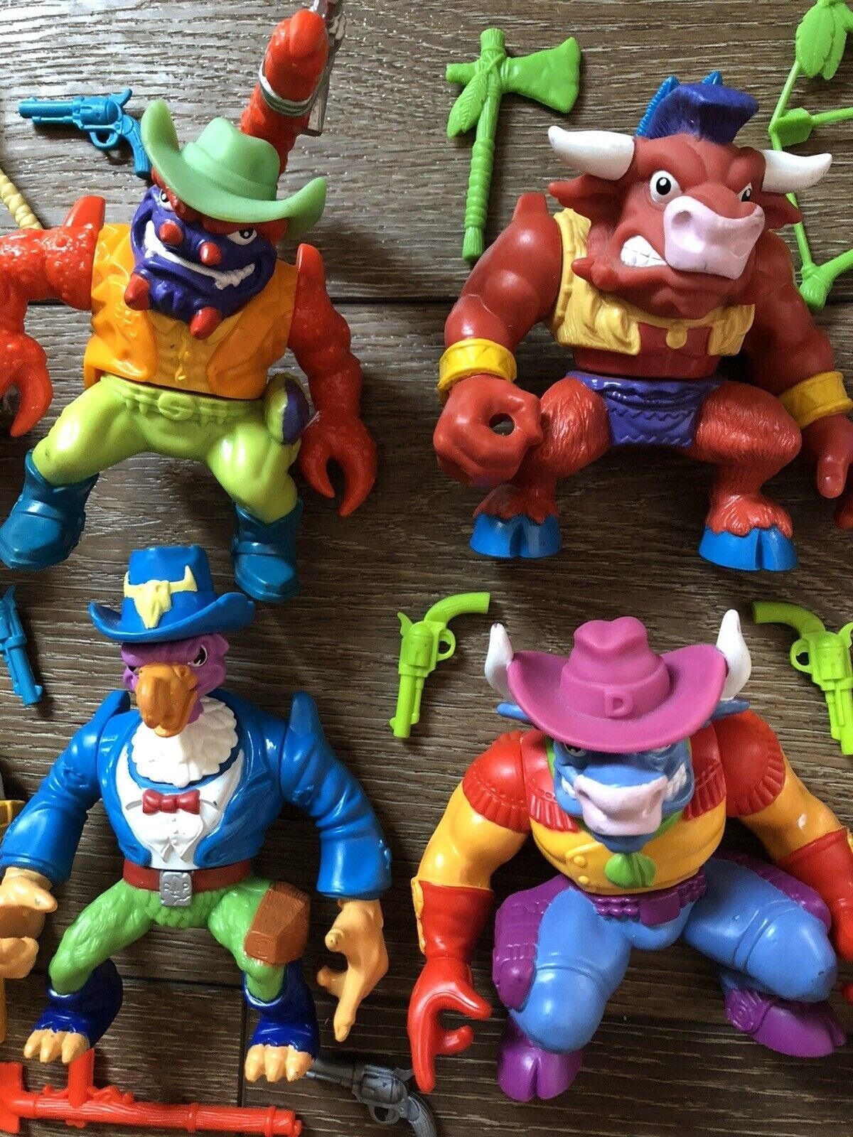 Cowboys Of Moo Mesa Action Figures