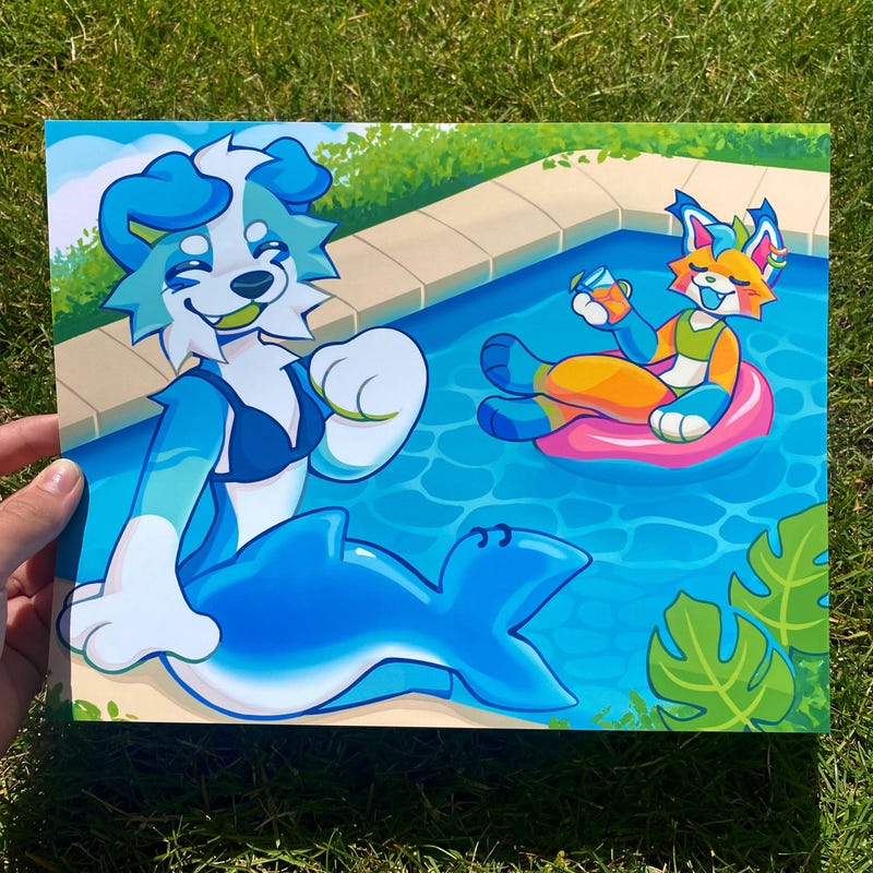 Pool Fur Fursuit Pool - Etsy
