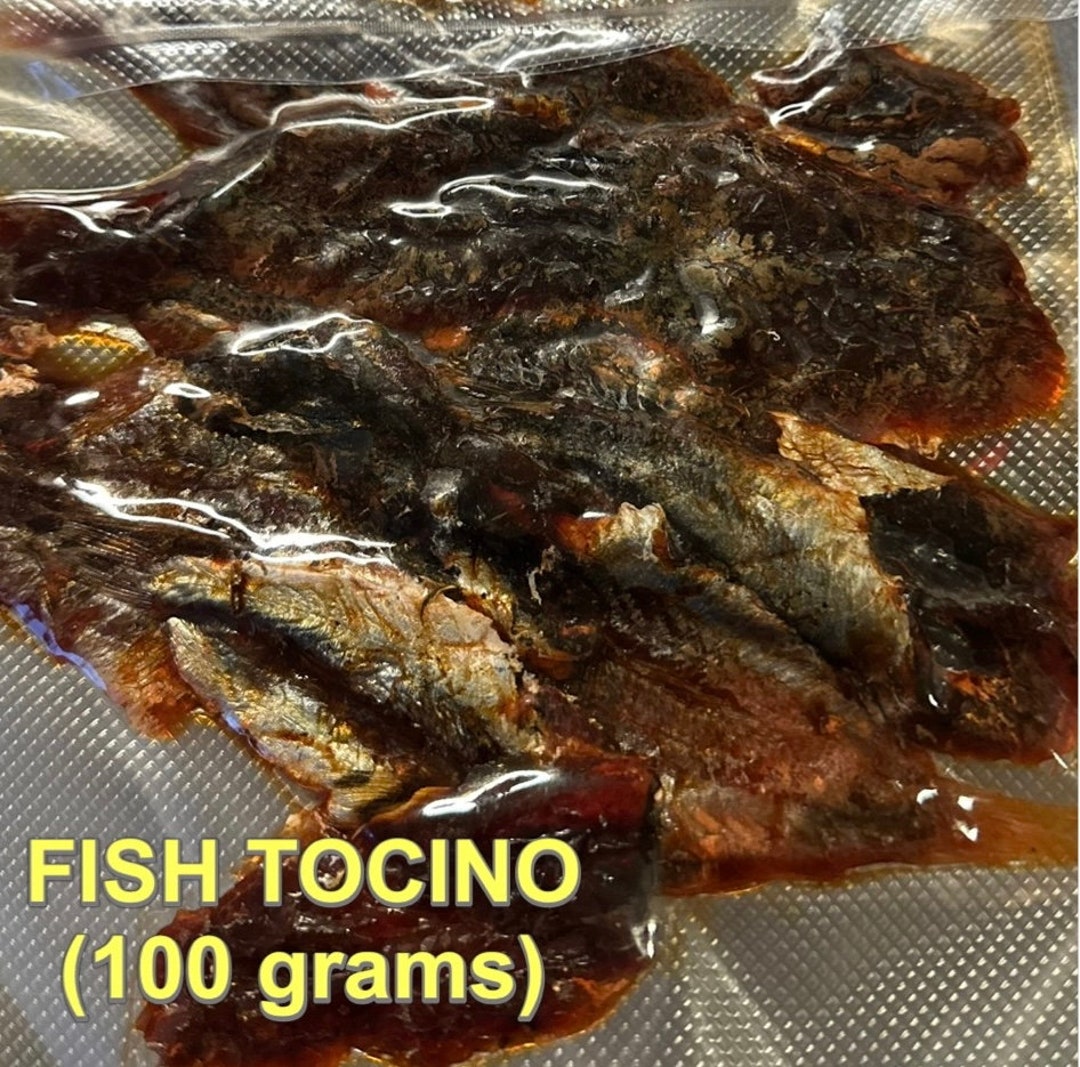 FISH TOCINO Dried Fish 200 Grams Etsy
