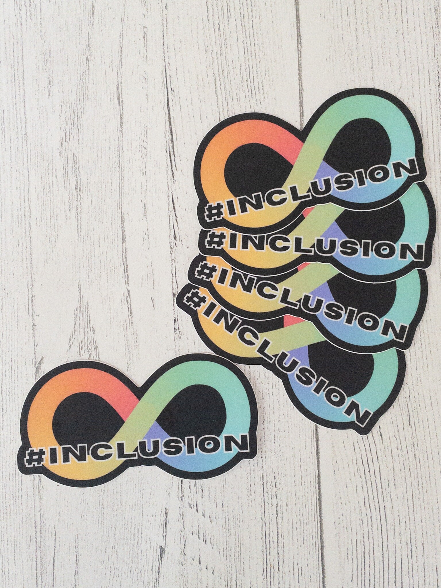 Inclusion Sticker 4X2 - Etsy