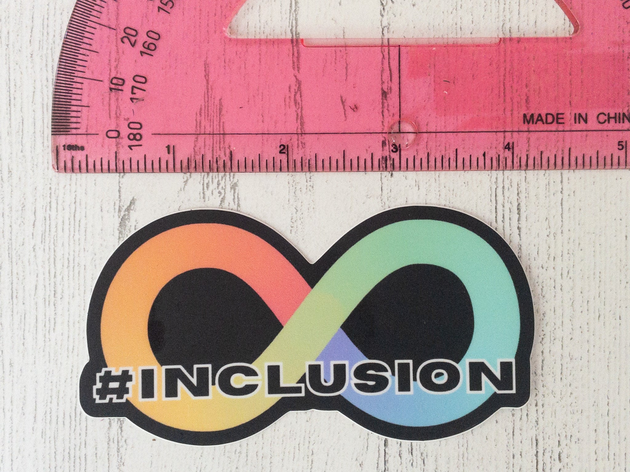 Inclusion Sticker 4X2 - Etsy
