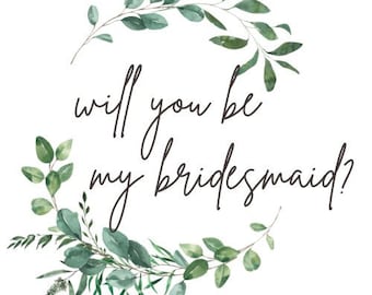 Will you be my bridesmaid png, bridesmaid proposal png, wedding party png, hand lettered png, bridesmaid box png, cute bridesmaid , png
