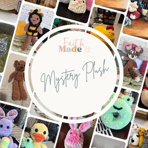 Mystery Hand-Crocheted Plush | Small, Medium, Large
