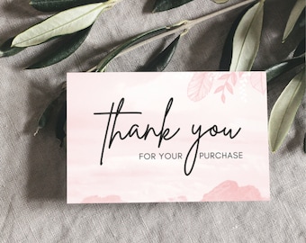 20-1000 Pack Simple Thank You Cards, Little Card To Say A Big Thank You, For Friend, Sister, Mum, Dad, Best Friend & Small Business