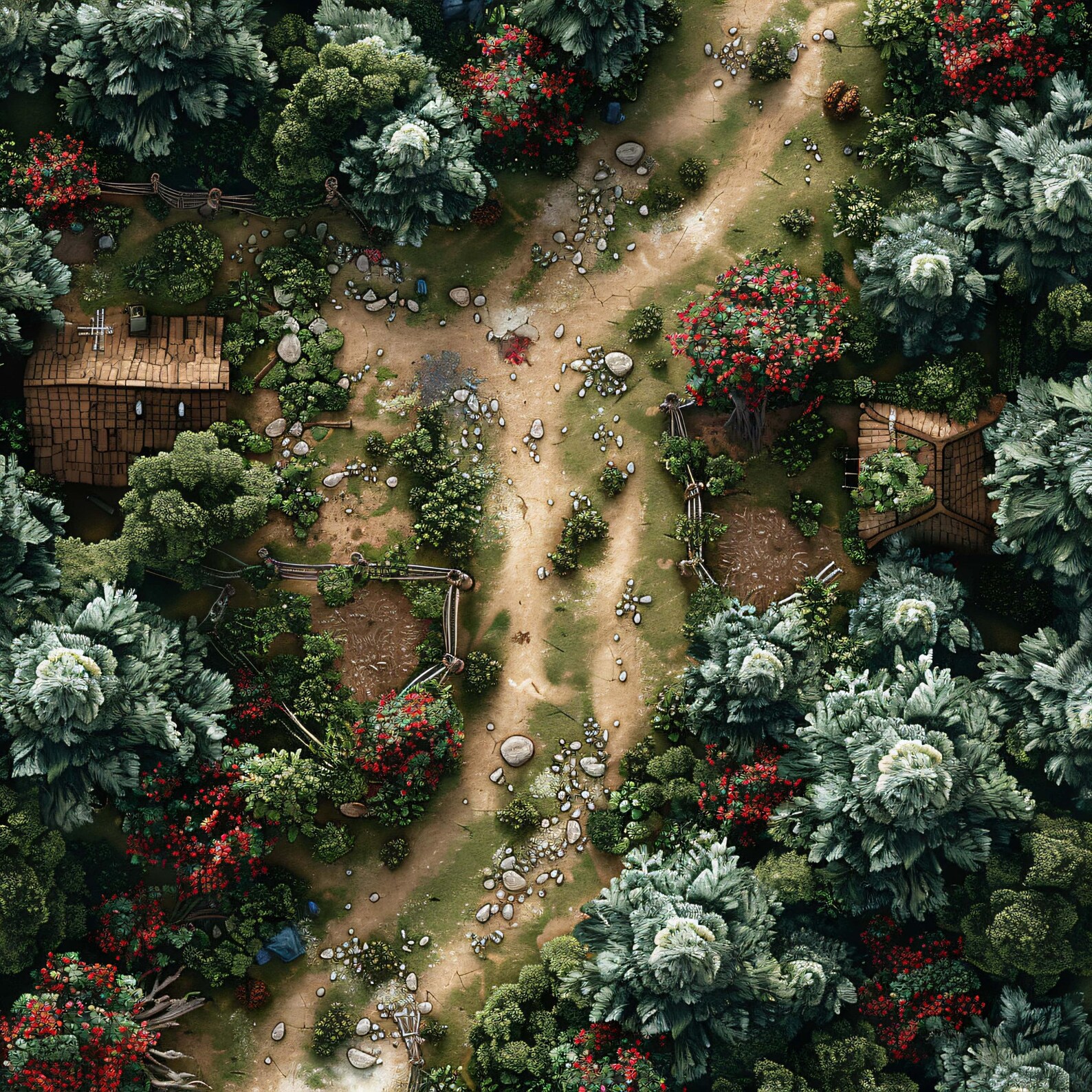 10 Road/path Battle Maps, Dnd Battlemap, Pathfinder, D&D, Dungeons and ...
