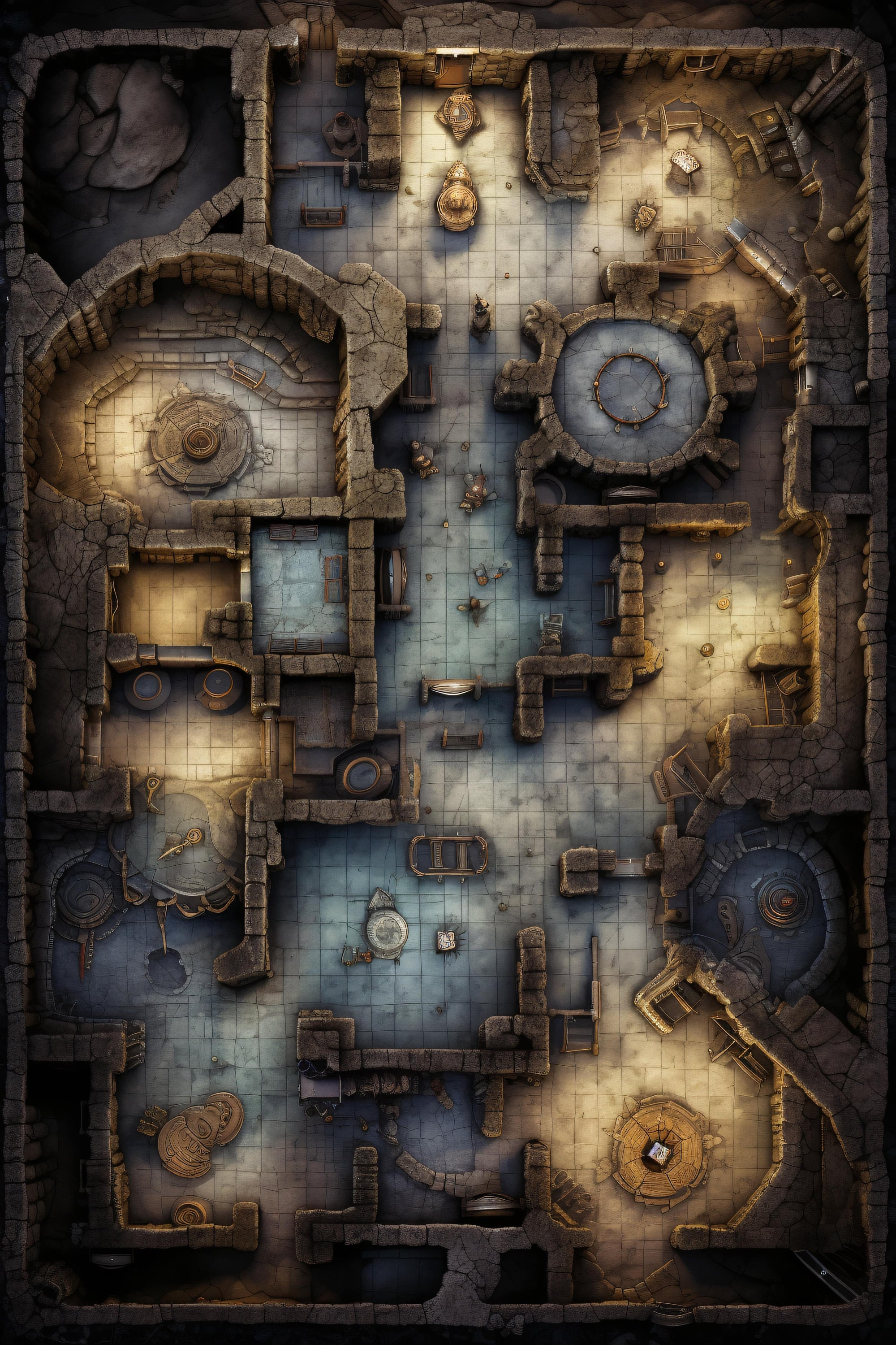Haunted House Battle Map Dnd Battle - Il Fullxfull.5565761143 3ncp 