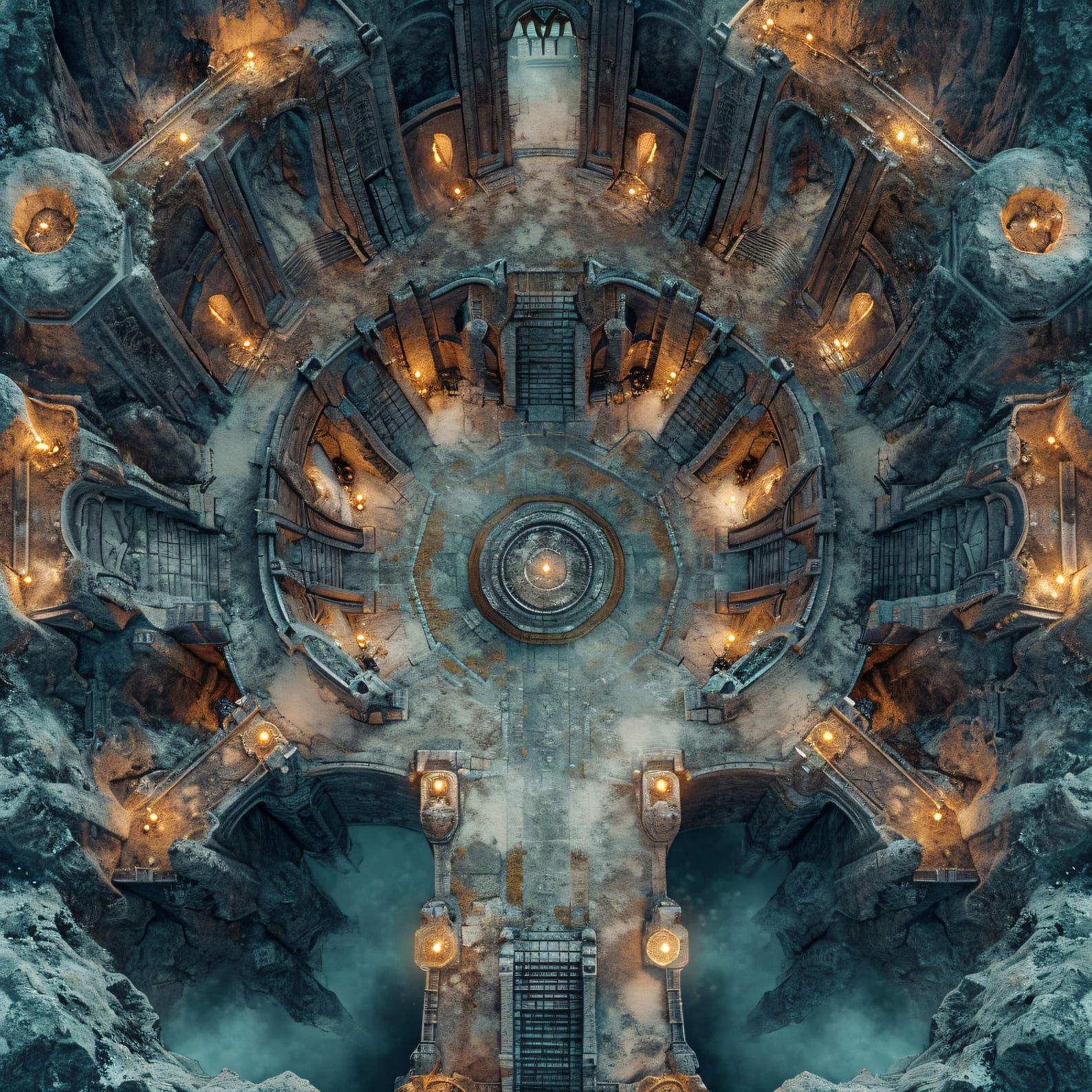 Pathfinder Tower 10 Gridless Mage Tower Interior Battle Maps | VTT Pack for Dnd ...