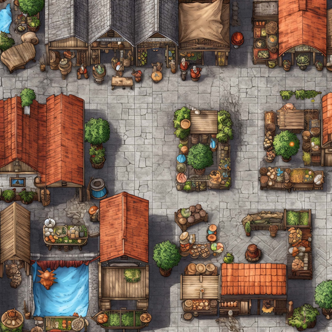 10 Market Battle Maps Dnd Battlemap - Il 1080xN.5055801046 Sr78 