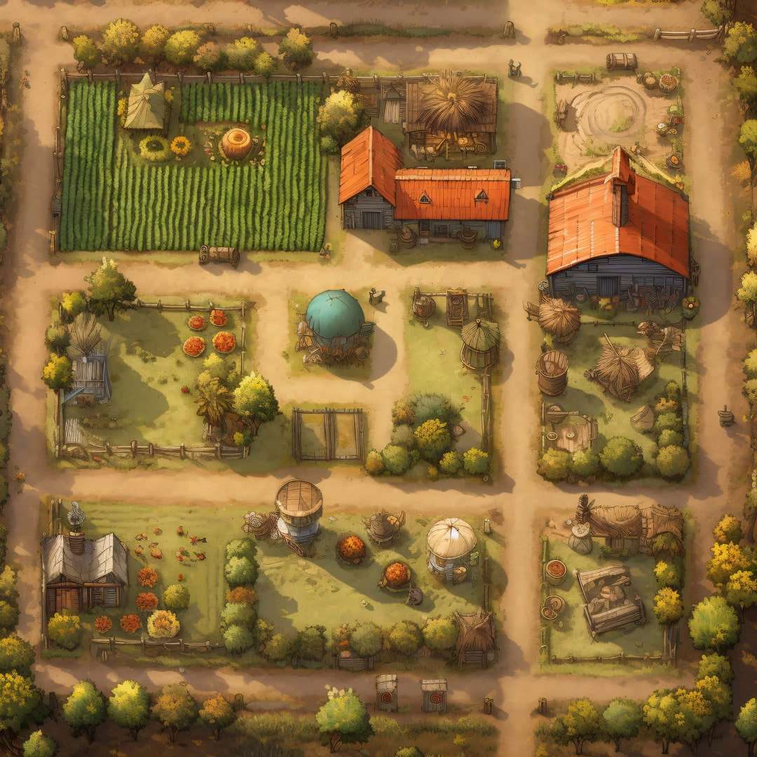 10 Farm Battle Maps Dnd Battle - Il 1080xN.5103969967 Po5c
