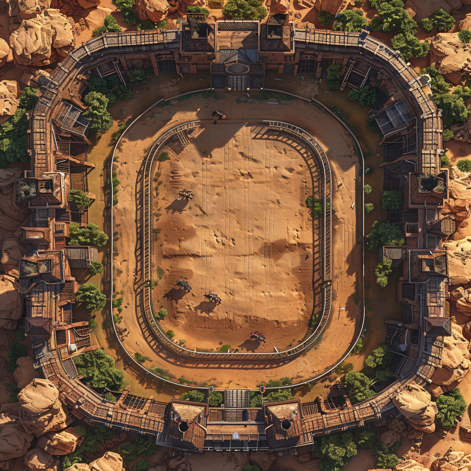 10 Race Track Battle Maps, Dnd, Pathfinder, D&D, Battlemap, Dungeons ...