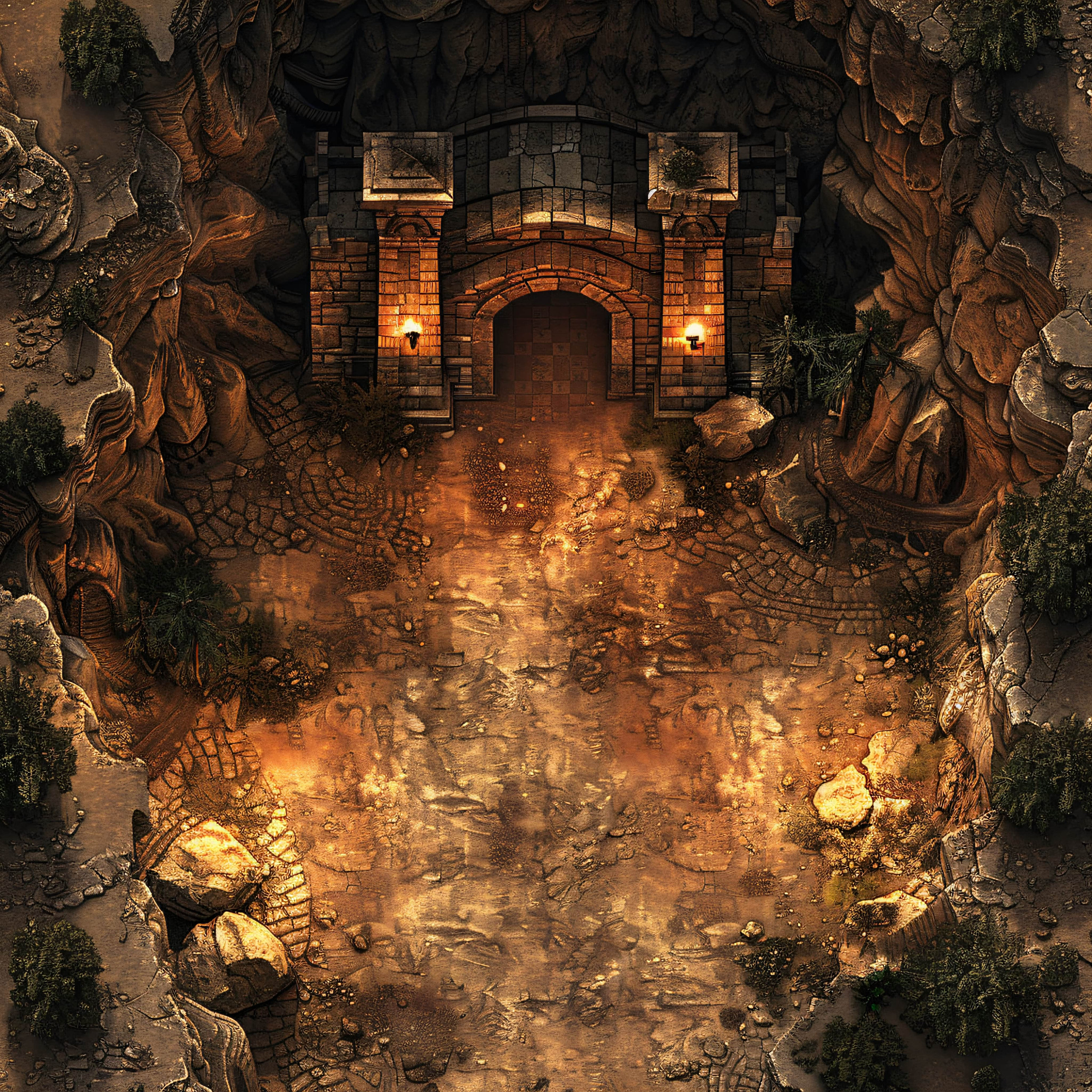 15 Catacomb/tomb Battlemaps, Dnd Battle Map, Pathfinder,d&d, Battlemap ...