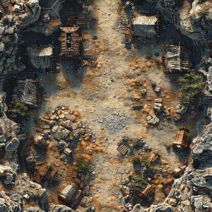 10 Camp Maps, D&D Map, Pathfinder, D&D, D&D, Fantasy Maps, Dungeons and Dragons, Roll20, Fantasy Maps, VTT, KI Digitale Karte