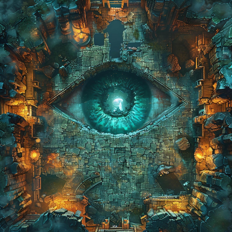 10 Gridless Horror Battle Maps | VTT Pack for Dnd, Pathfinder & Ttrpgs ...