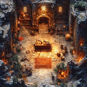 10 Shopping Battle Maps, DnD BattleMap, Pathfinder, D&D, Dungeons and Dragons, Roll20, Fantasy Grounds, Foundry, VTT, AI Digital Map