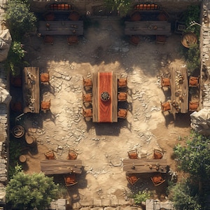 10 Tavernes Battlemaps, DnD Battle Map, Pathfinder, D&D, Dungeons and Dragons, Roll20, Fantasy Grounds, Foundry, VTT, AI Digital Map