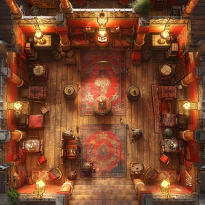 10 Manor or Estate Interior Battle Maps, Dnd Battlemap, Pathfinder, D&D ...