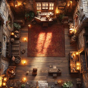 10 cartes de combat d'atelier/forge, BattleMap, Pathfinder, D&D, Dungeons and Dragons, Roll20, Fantasy Grounds, Foundry, VTT, carte numérique IA