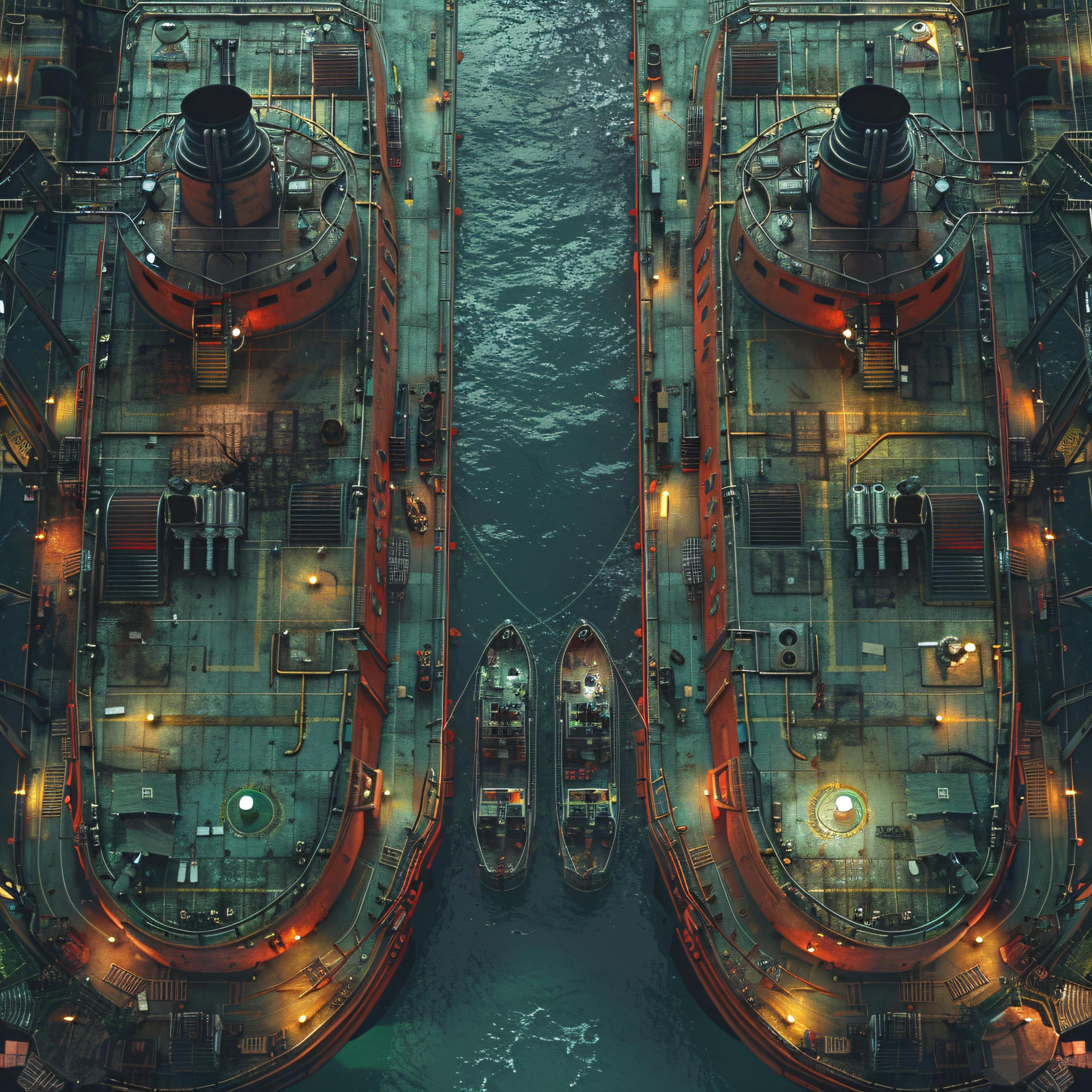10 Cyberpunk River Battlemaps, Sci Fi, Cyberpunk, Battle Map, D&D ...