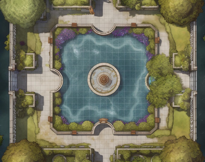10 Cyberpunk Rooftop Battlemaps, Sci Fi, Dnd Battle Map, Cyberpunk, D&D ...