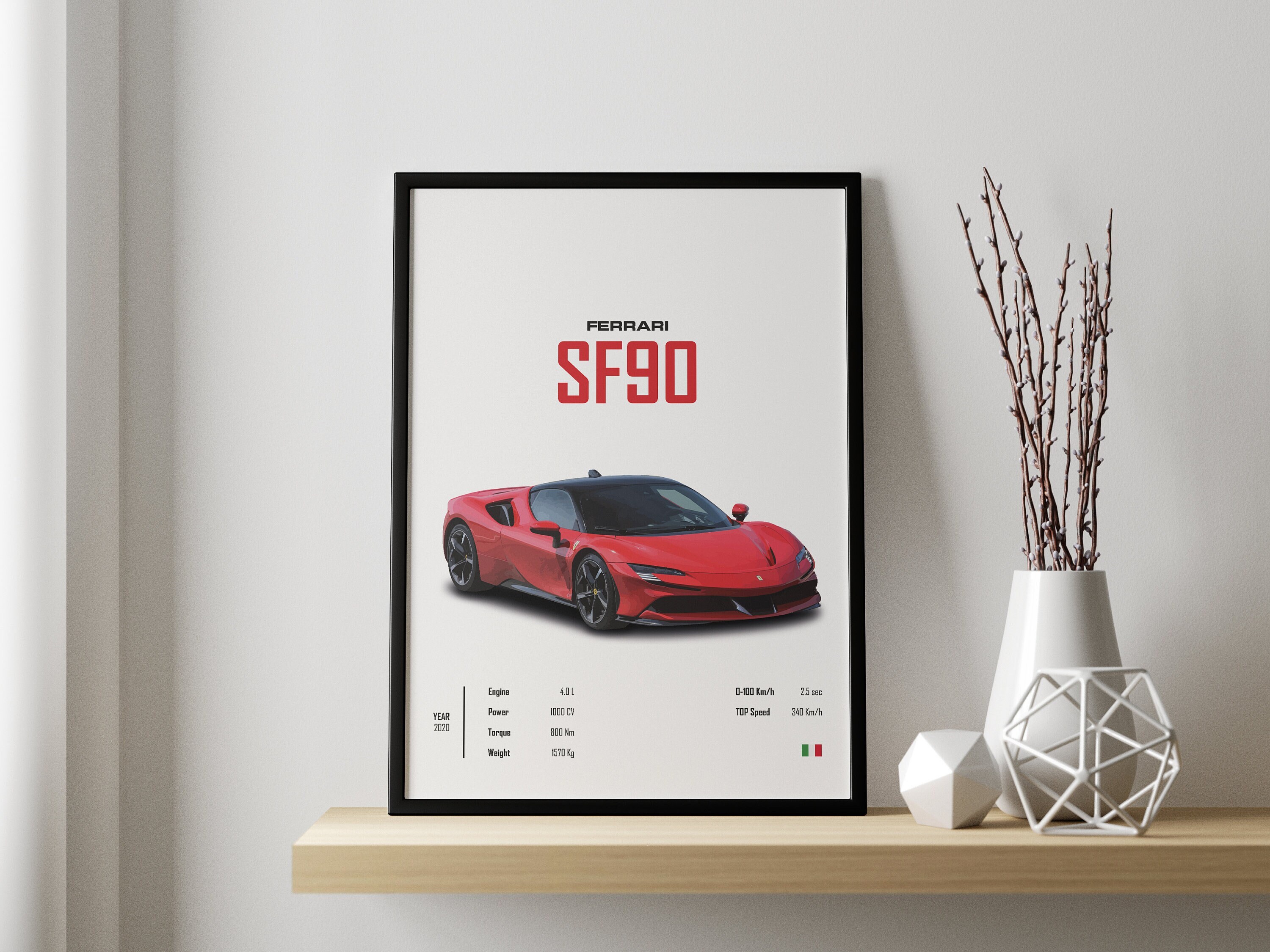 Painting a Rare Ferrari Color Tailor Made SF90