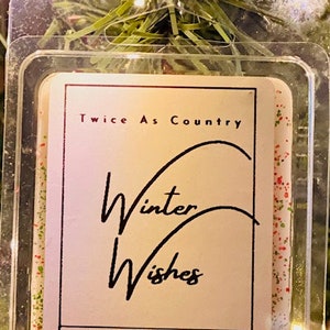 Deseos de invierno / Derretimiento de cera / Derretidos de cera perfumada / Tartas de cera / La cera se derrite para calentarse / Derretirse de cera fuerte