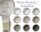 Warm Neutral Paint Palette | Sherwin-Williams Whole House Interior Paint Colors