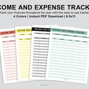 Income and Expense Tracker