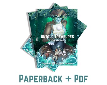 Untold Treasures: A Pirate Zine - Paperback + PDF