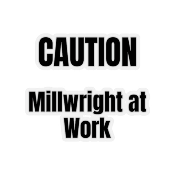 Millwright Stickers Etsy