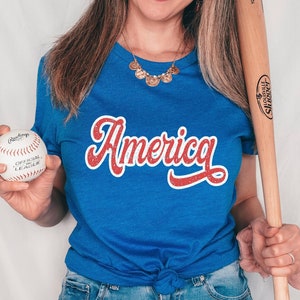 America 4th Of July Shirt, America T-Shirt, America Retro T-Shirt, Independence Day Shirt, Fourth Of July Shirt, Retro Patriotic Shirt