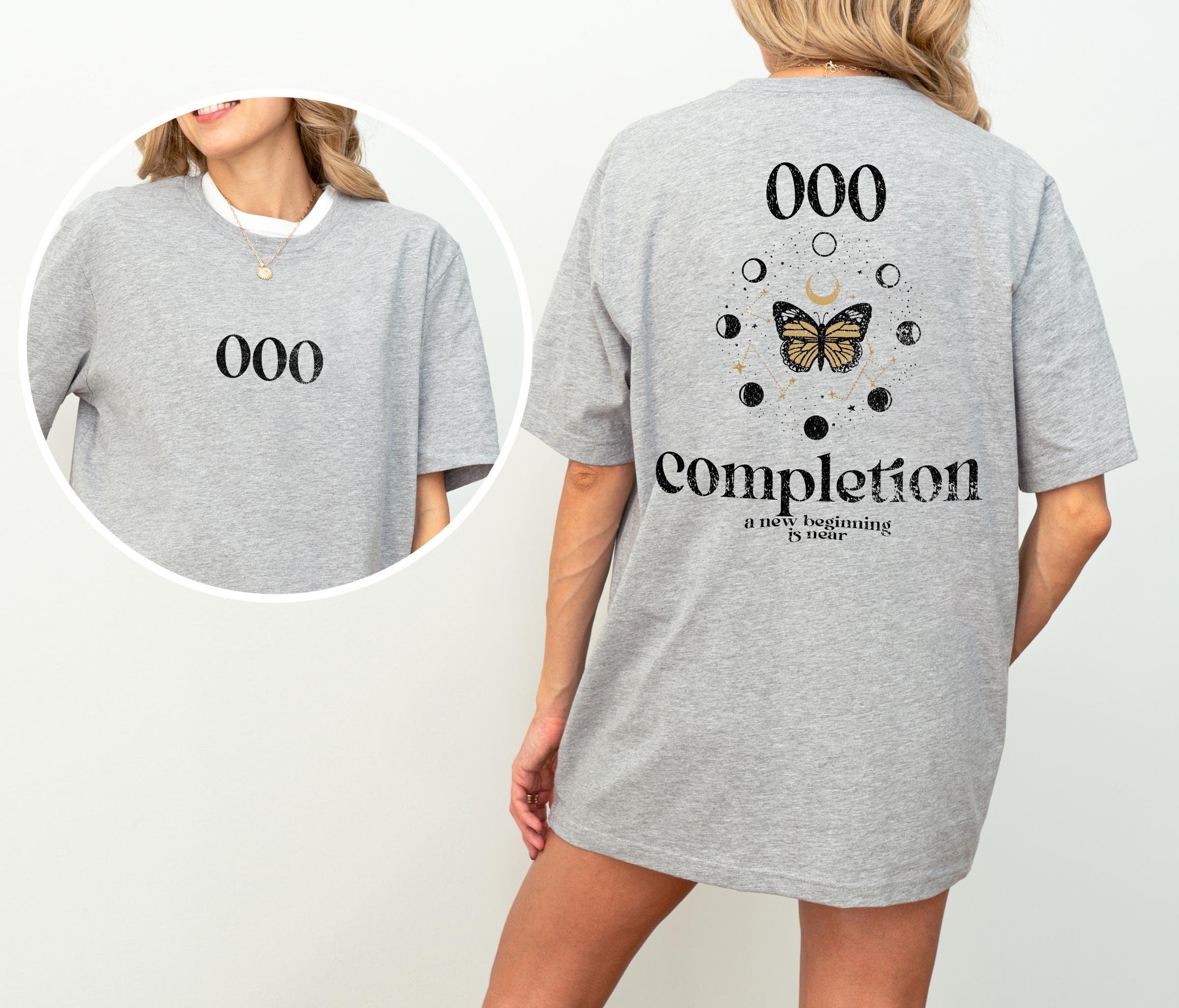 000 Completion Shirt, A New Beginning Is Near T-Shirt, Angel Number Shirt, Number Meaning Shirt, Manifesting Good Shirt, Good Energy Shirt