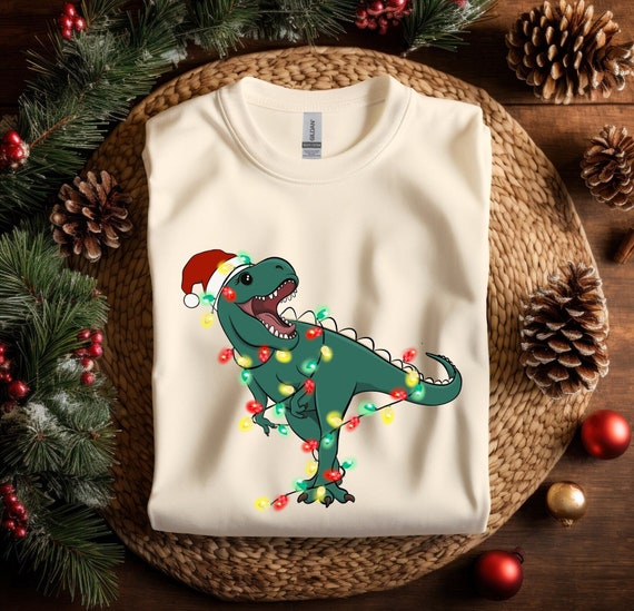 Christmas Lights Cream Tee Christmas Lights Cream Tee