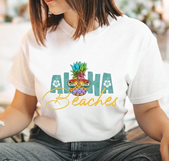 Hawaiian Pineapple T-Shirt Funny Aloha Beach Tropical Tee Hawaiian Pineapple T-Shirt Funny Aloha Beach Tropical Tee