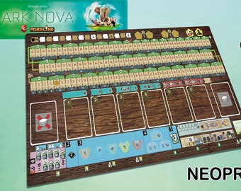 ARK NOVA Playmat-Neoprene Playmat Premium Quality