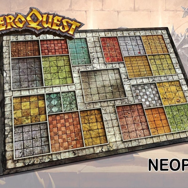 Heroquest Playmat Etsy