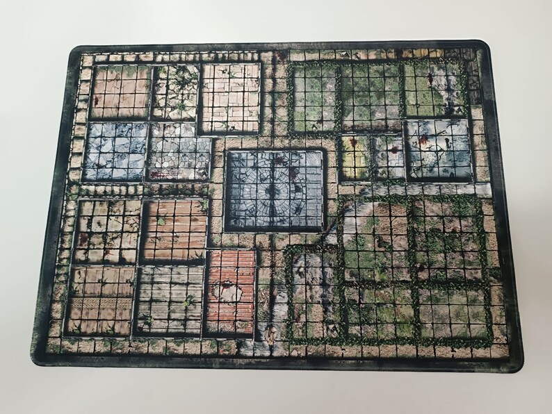 Beastmen Mound Heroquest Playmat neoprene Playmat Premium Etsy