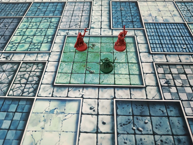 Heroquest Frozen Horror Playmatneoprene Playmat Premium Etsy