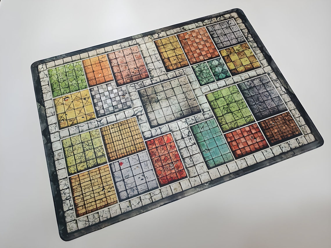 Classic Heroquest Playmatneoprene Playmat Premium Quality Etsy