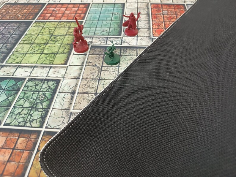Classic Heroquest Playmatneoprene Playmat Premium Quality Etsy