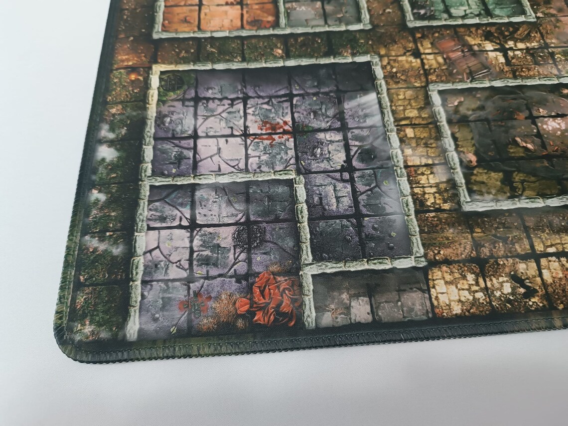 City Heroquest Playmatneoprene Playmat Premium Quality Etsy