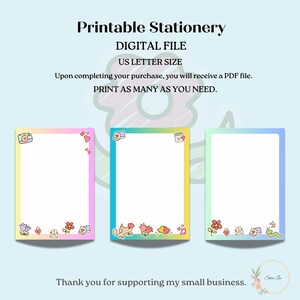 Set di cancelleria, blocco da disegno, set di carta da lettere