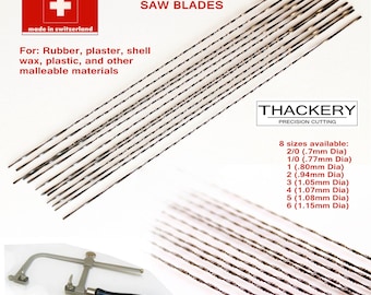 Swiss Made Spiral Saw Blades - 24 Pack, Jewelry Making
