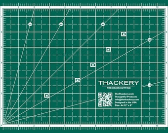 A4 Self-Healing Cutting Mat – Reversible, 9" x 12"