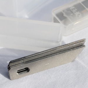 Durable XACTO X-ACTO knife blades - lot of 50 - size #1 - hard #60 steel - great quality